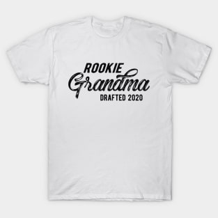 New Grandma - Rookie Grandma Drafted 2020 T-Shirt